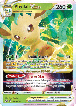 Phyllali VSTAR SWSH195 - Carte Pokémon EB PROMO