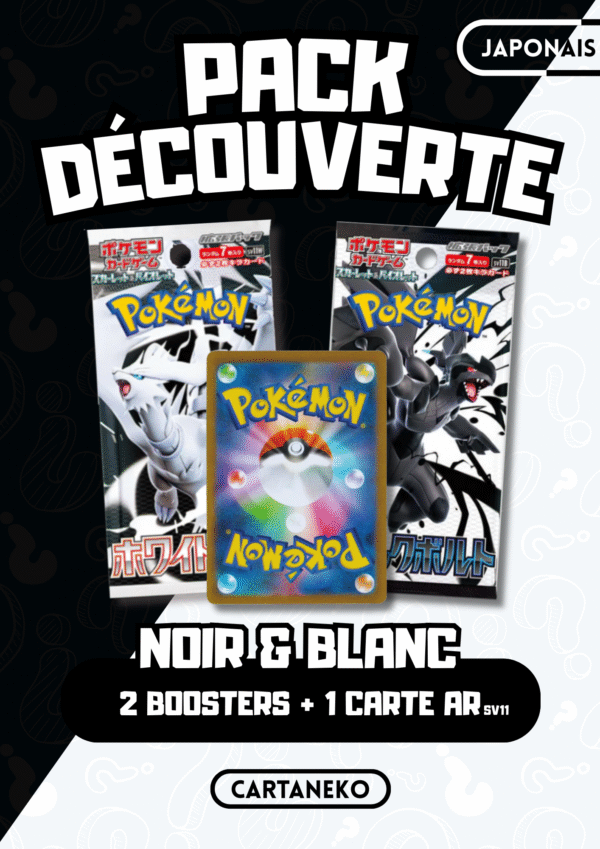 Pack découverte Pokémon Noir & Blanc